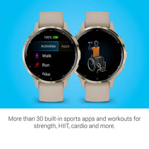 Garmin Venu® 3S, Premium Fitness Smartwatch, 41mm, French Gray