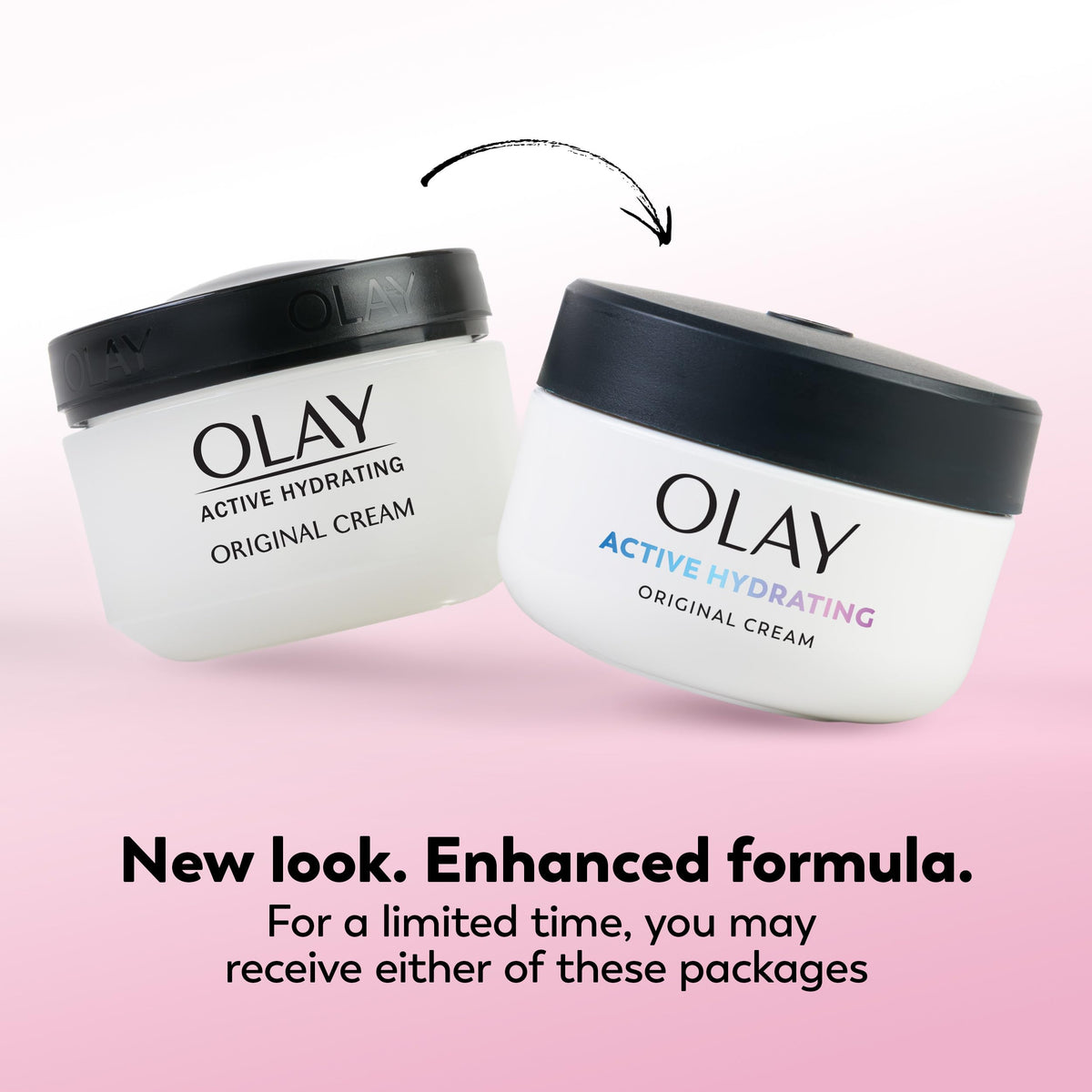 Olay Active Hydrating Cream Face Moisturizer, 1.9 fl oz