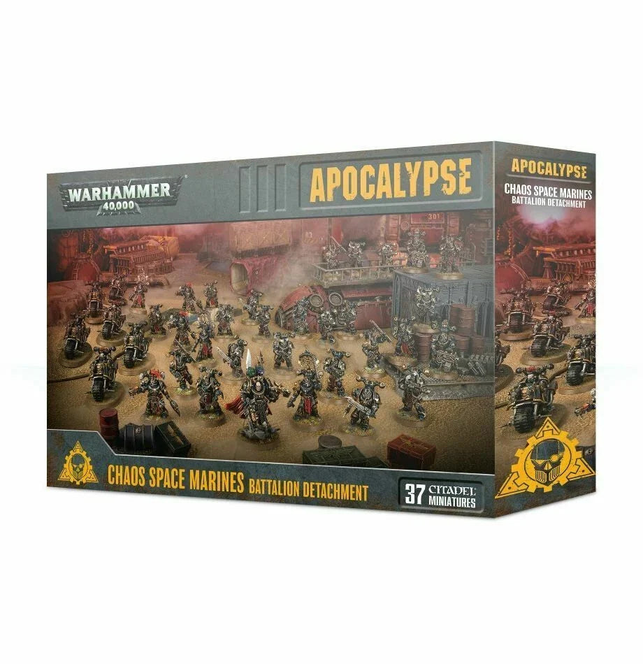 Chaos Space Marines Battalion Detachment Apocalypse Warhammer 40,000
