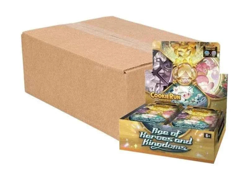 SEALED CASE! 8x CookieRun Braverse TCG: Age of Heroes and Kingdoms Booster