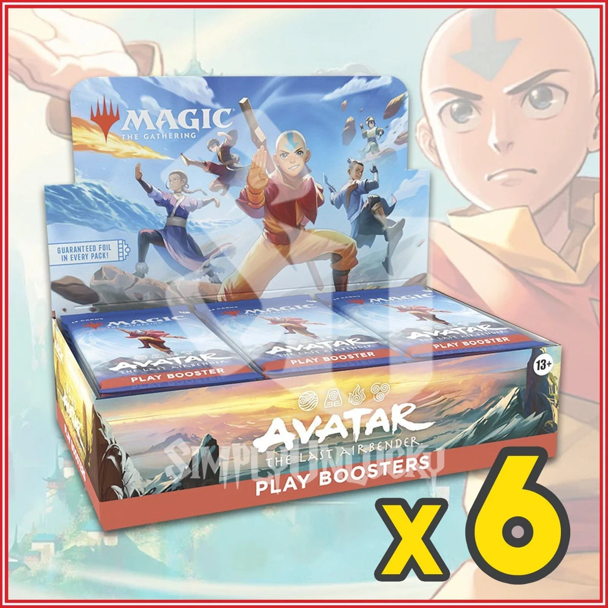 Magic The Gathering Avatar The Last Airbender Play Booster Case Factory Sealed
