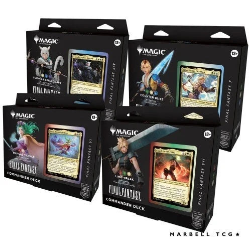 MTG: Final Fantasy - Commander Deck - Set of 4