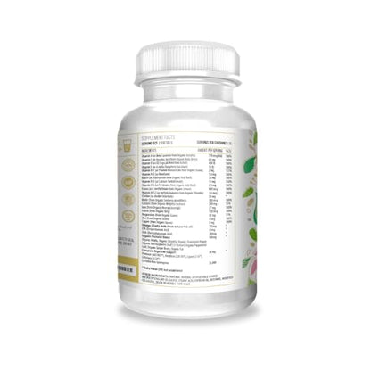 ACTIF Organic Prenatal Vitamin with 25+ Organic Vitamins, 100% Natural, DHA, EPA, Omega 3