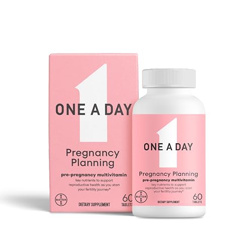 One A Day Pregnancy Planning Prenatal Multivitamin for Women, Pre Pregnancy Vitamins