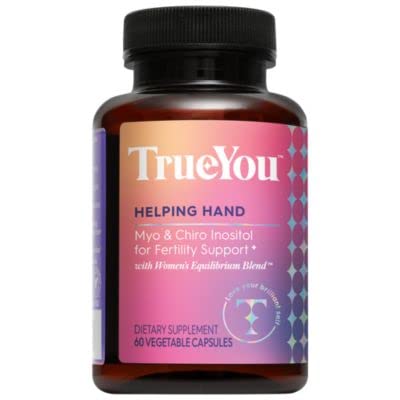 TrueYou Helping Hand-with Caronositol Fertility - Myo & Chiro Inositol for Fertility Support