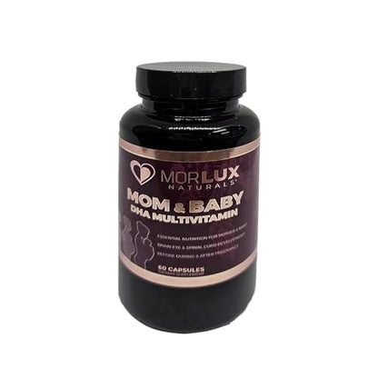 Morlux Naturals Prenatal Multivitamin, Prenatal Vitamin & Minerals Supplement for Before,