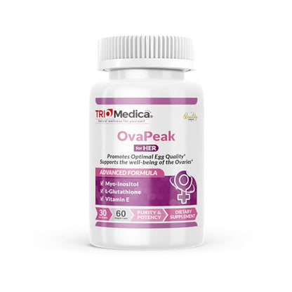 OvaPeak (60 Vegeterian Capsules) | Prenatal and Pre-Conception Vitamin to Support Women