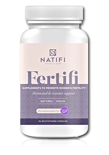 Natifi Conception Fertility Prenatal Vitamins Regulate Cycles, Balance Hormones, Aid Ovulation