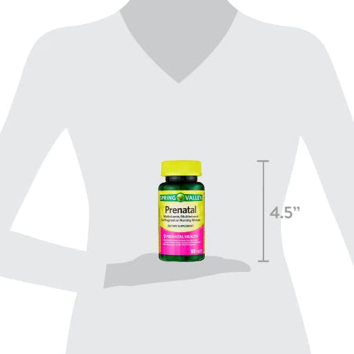 Spring Valley Prenatal Vitamins-Multivitamin Multimineral for Pregnant and Nursing Women