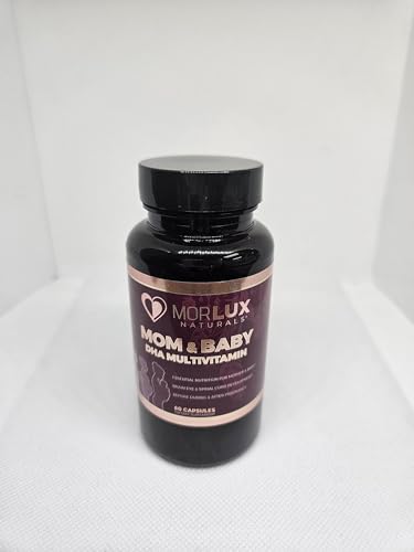 Morlux Naturals Prenatal Multivitamin, Prenatal Vitamin & Minerals Supplement for Before