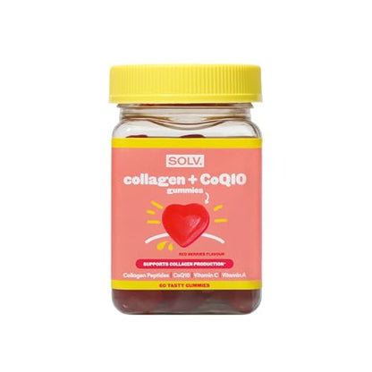 Collagen Peptides CoQ10 Vitamin Gummies. Vitamins A C Supplement, Biotin. Supports Collegen 