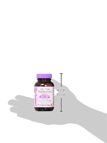Bluebonnet Early Promise Prenatal Gentle DHA 200 mg Vegetable Capsules, 30 Count