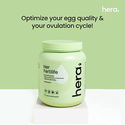 Verem Her Fertilife - Boosts Fertility - Vitamin B12, Inositol, and Folate - 300g