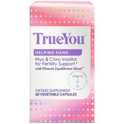 TrueYou Helping Hand-with Caronositol Fertility - Myo & Chiro Inositol for Fertility Support