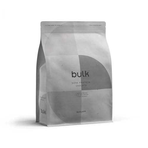 Bulk Soya Protein Isolate Powder, Vegan Protein Shake, Salted Caramel, 1 kg