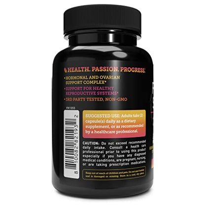 Vela Fertility Support Supplement | + Myo & D-Chiro Inositol + Vitex Berry | Reproductive Support