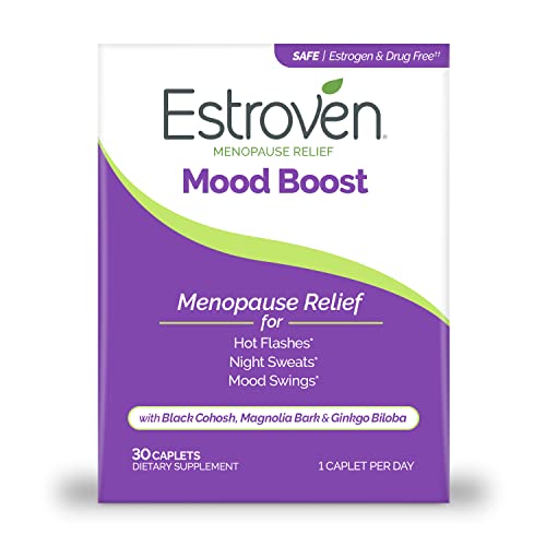 Estroven Mood Boost For Menopause Relief - 30 Ct. - Clinically Proven Ingredients