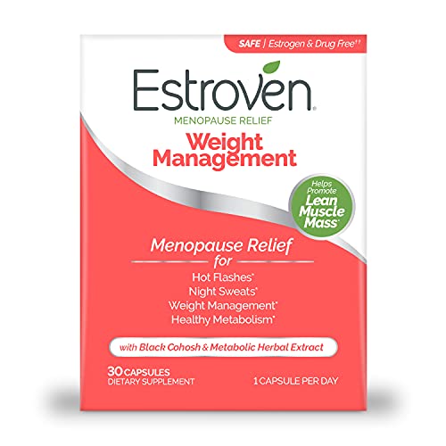 Estroven Weight Management for Menopause Relief - 30 Ct