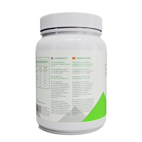 Pure Health Unflavored Collagen Powder Supplement 454g | 20g of Protein Per Serving