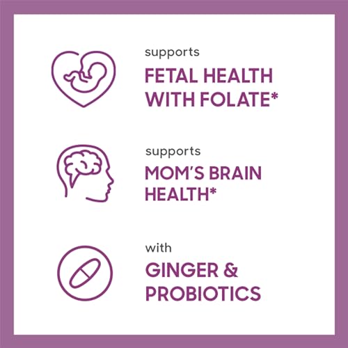 Rainbow Light Prenatal One High Potency Daily Multivitamin with Folate, Ginger and Probiotics