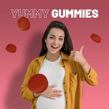 Prenatal Care Gummies | 60 Vegan Pro Gummies | Yummy Gummies with Essential Prenatal Vitamins