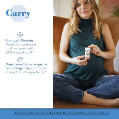 Premama Prenatal Vitamins for Women, Once-Daily Multivitamin Supplement, Includes Folate
