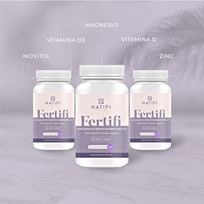 Natifi Conception Fertility Prenatal Vitamins Regulate Cycles, Balance Hormones, Aid Ovulation