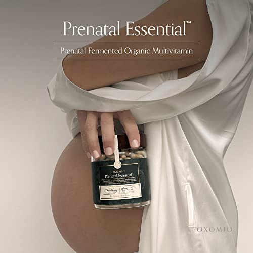 OXOMIO - Prenatal Essential - Prenatal Fermented Organic Multivitamin Higher bioavailability