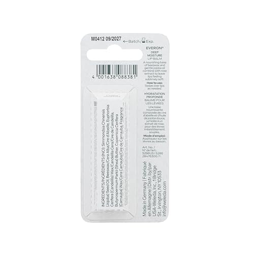 Weleda Everon Lip Balm, Soin Des Levres - 0.17 Oz, White