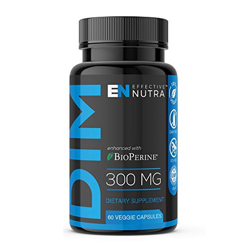 Effective Nutra Dim Supplement 300mg Capsule - Extra Strength Diindolylmethane DIM