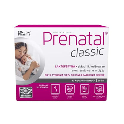 Prenatal Classic, 90 Tablets