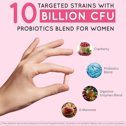 Happy Healthy Hippie PeriPeace Supplements for Women & Vaginal Probiotics for Women