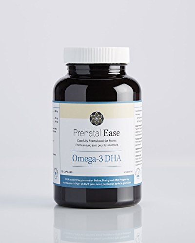 Prenatal Ease Omega-3 DHA, Omega-3 Fatty Acids for Before, During and After Pregnancy, 45-Day Supply