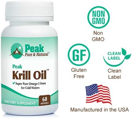 Peak Pure & Natural Cardio Platinum & Krill Oil