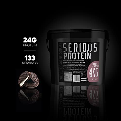 The Bulk Protein Company – SERIOUS PROTEIN – Protein Powder – 4kg – Low Carb