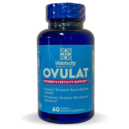 Secrets Of Tea Vidalocity Women's Fertility Support - Natural Blend with D-Chiro-Inositol
