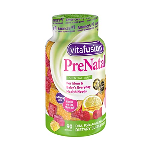 VitaFusion PreNatal Gummies, 90 Count (Pack of 12)