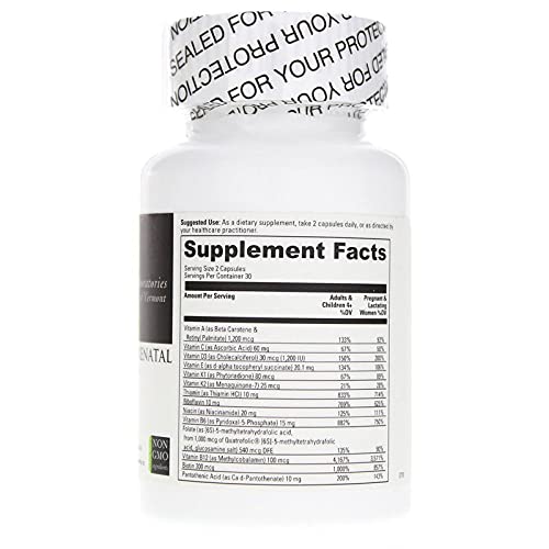 Davinci Labs Daily Best Prenatal with Probiotics - 60 Capsules