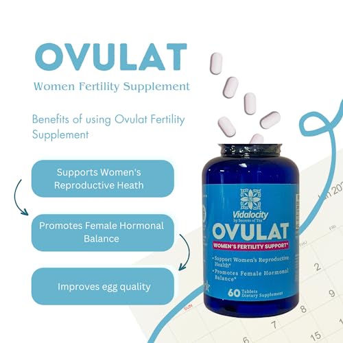 Secrets Of Tea Vidalocity Women's Fertility Support - Natural Blend with D-Chiro-Inositol