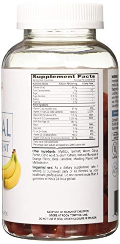 Lutrovita Sugar Free Pre-Natal Orange & Touch of Banana, 180 Count