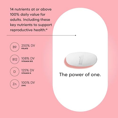 One A Day Pregnancy Planning Prenatal Multivitamin for Women, Pre Pregnancy Vitamins