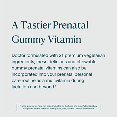 NATALIST Prenatal Gummies for Her Daily Preconception & Pregnancy Formula Women's Multivitamins