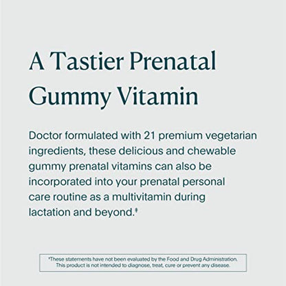 NATALIST Prenatal Gummies for Her Daily Preconception & Pregnancy Formula Women's Multivitamins