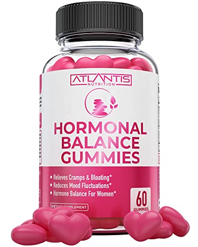 Hormonal Balance For Women & PMS Relief Gummies - Alleviates Cramps, Bloating, Mood Swings