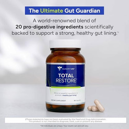 Gundry MD Bio Complete 3 and Total Restore Bundle