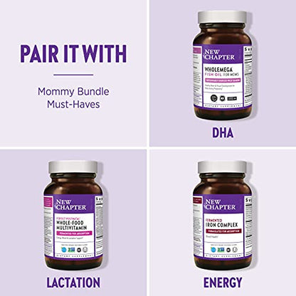 New Chapter Advanced Perfect Prenatal Vitamins - 96ct, Organic, Non-GMO Ingredients
