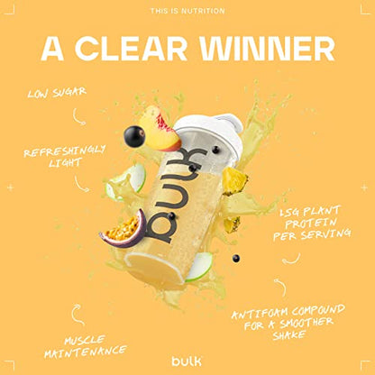 Bulk Clear Vegan Protein, Protein Powder Shake, Tropical, 300 g