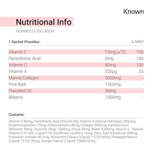 Liquid Collagen Supplement with Vitamin C | Liposomal Technology
