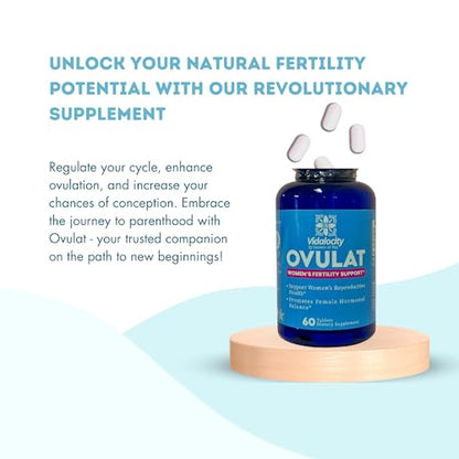 Secrets Of Tea Vidalocity Women's Fertility Support - Natural Blend with D-Chiro-Inositol