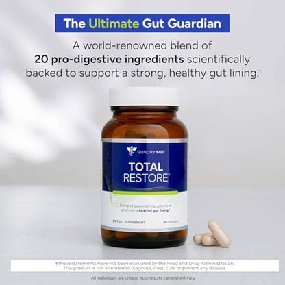 Gundry MD Bio Complete 3 and Total Restore 3 Packs Bundle